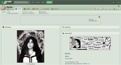 Desktop Screenshot of perhin.deviantart.com