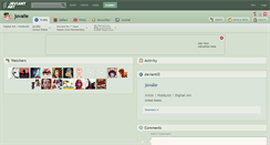 Desktop Screenshot of jovalie.deviantart.com