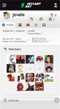 Mobile Screenshot of jovalie.deviantart.com
