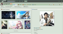 Desktop Screenshot of myungsoolim.deviantart.com