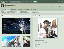 Tablet Screenshot of myungsoolim.deviantart.com