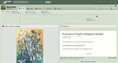 Desktop Screenshot of dippindotz.deviantart.com