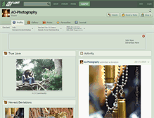Tablet Screenshot of ao-photography.deviantart.com