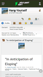 Mobile Screenshot of hang-yourself.deviantart.com