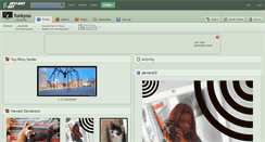 Desktop Screenshot of funkyou.deviantart.com
