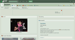 Desktop Screenshot of gazzoleen.deviantart.com
