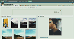 Desktop Screenshot of littledreamer08.deviantart.com
