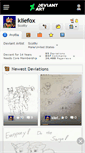 Mobile Screenshot of kliefox.deviantart.com