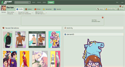 Desktop Screenshot of foo-tan.deviantart.com