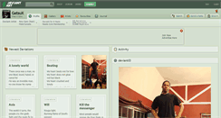 Desktop Screenshot of gatsux.deviantart.com