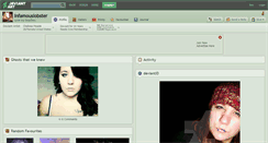 Desktop Screenshot of infamouslobster.deviantart.com