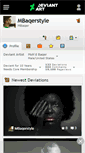Mobile Screenshot of mbaqerstyle.deviantart.com