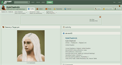Desktop Screenshot of kylechadwick.deviantart.com