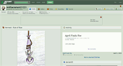 Desktop Screenshot of antisacrament21221.deviantart.com