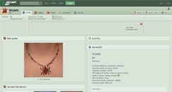Desktop Screenshot of bryseis.deviantart.com