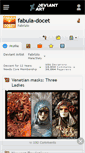 Mobile Screenshot of fabula-docet.deviantart.com