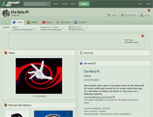 Tablet Screenshot of eta-beta-pi.deviantart.com