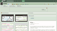 Desktop Screenshot of evyblack.deviantart.com