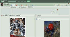Desktop Screenshot of cloverat71.deviantart.com