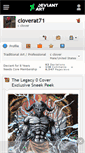 Mobile Screenshot of cloverat71.deviantart.com