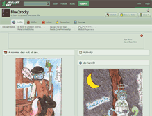 Tablet Screenshot of blue2rocky.deviantart.com