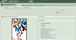 Desktop Screenshot of d3athcabforcutie.deviantart.com