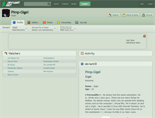 Tablet Screenshot of pimp-gigel.deviantart.com