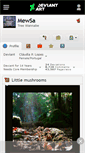 Mobile Screenshot of mewsa.deviantart.com