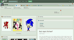 Desktop Screenshot of cloclop.deviantart.com