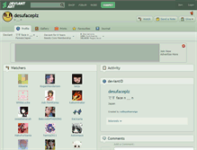 Tablet Screenshot of desufaceplz.deviantart.com