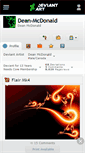 Mobile Screenshot of dean-mcdonald.deviantart.com