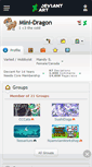 Mobile Screenshot of mini-dragon.deviantart.com