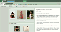 Desktop Screenshot of gnome-home.deviantart.com