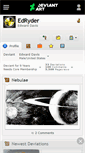 Mobile Screenshot of edryder.deviantart.com