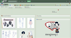 Desktop Screenshot of mogusq.deviantart.com