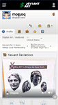 Mobile Screenshot of mogusq.deviantart.com