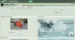 Desktop Screenshot of chaotic--serenity.deviantart.com