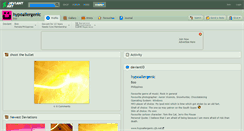 Desktop Screenshot of hypoallergenic.deviantart.com