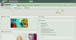Desktop Screenshot of finicky-fai.deviantart.com
