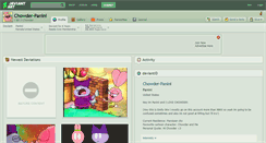 Desktop Screenshot of chowder-panini.deviantart.com