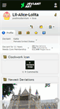 Mobile Screenshot of lil-alice-lolita.deviantart.com