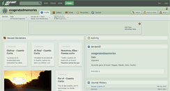 Desktop Screenshot of exageratedmemories.deviantart.com