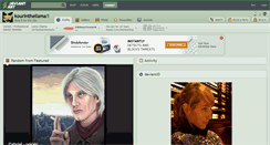 Desktop Screenshot of kourinthellama.deviantart.com