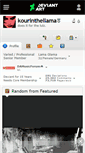 Mobile Screenshot of kourinthellama.deviantart.com