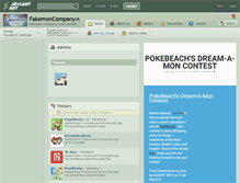 Tablet Screenshot of fakemoncompany.deviantart.com