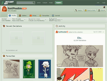 Tablet Screenshot of itsallpossible.deviantart.com