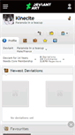 Mobile Screenshot of kinecite.deviantart.com
