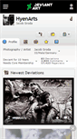 Mobile Screenshot of hyenarts.deviantart.com