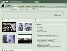 Tablet Screenshot of hyenarts.deviantart.com