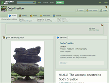 Tablet Screenshot of gods-creation.deviantart.com
